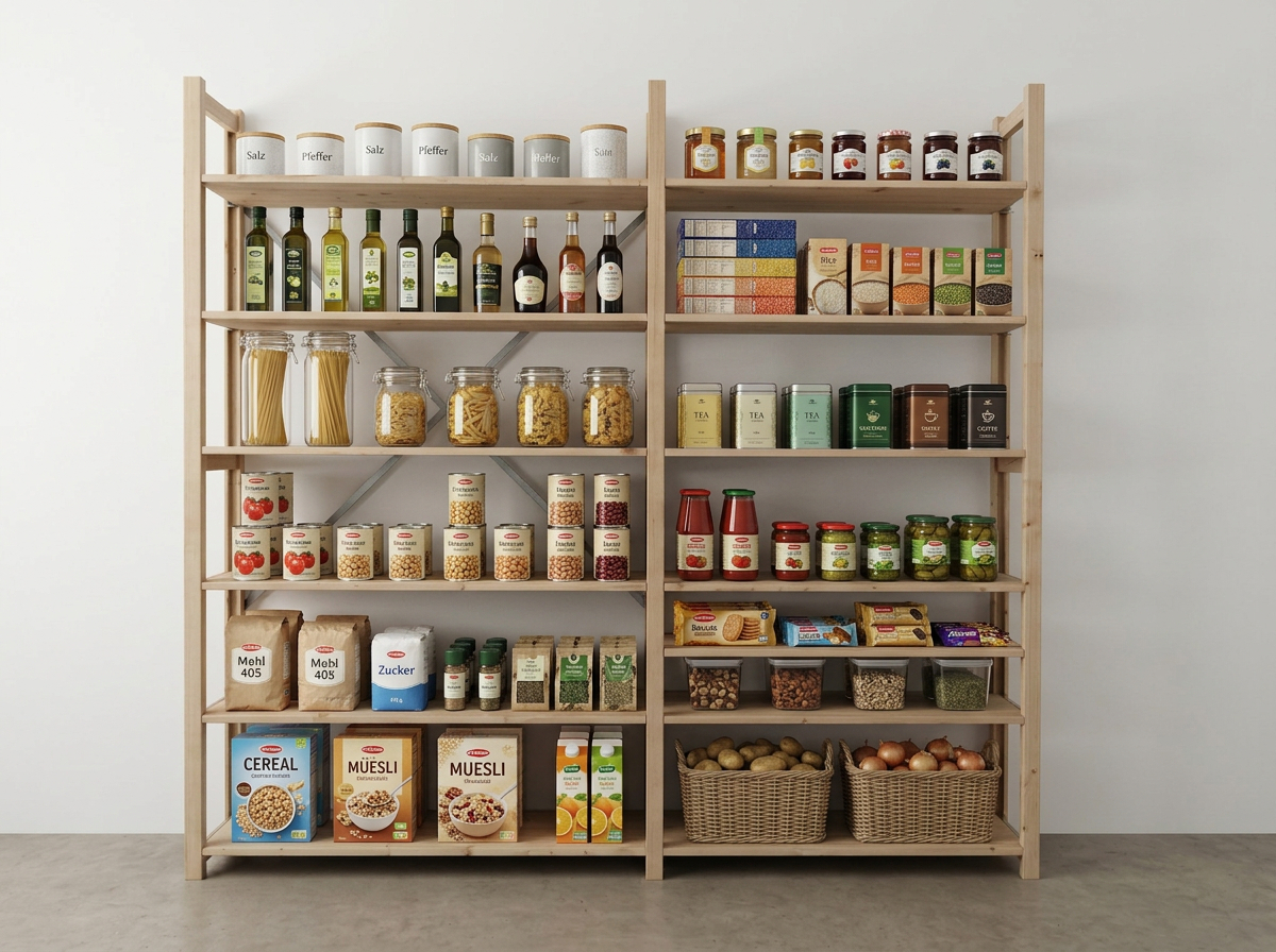 Vorratswand Großfamilie