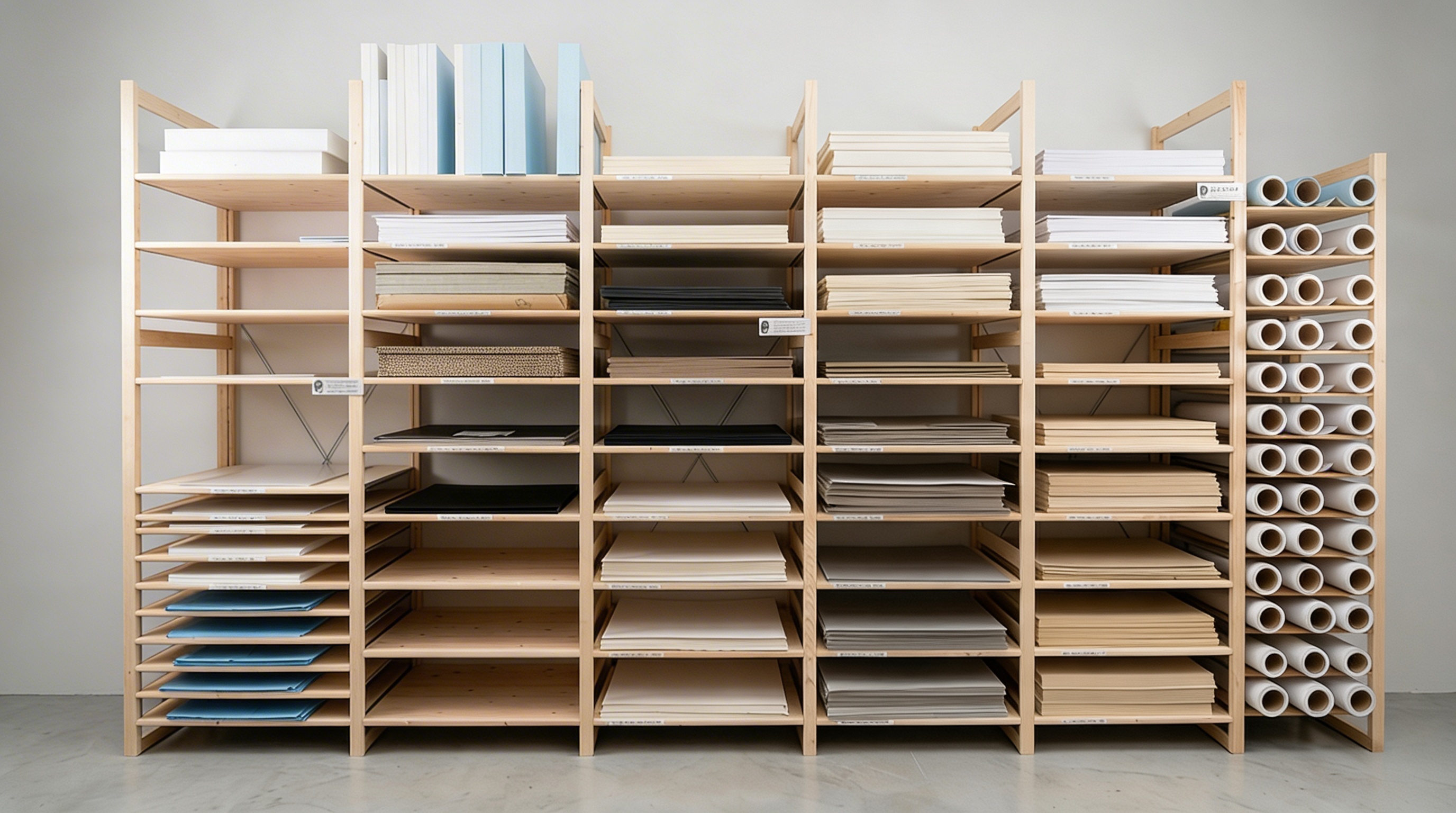 Lagerregal Tief & Breit